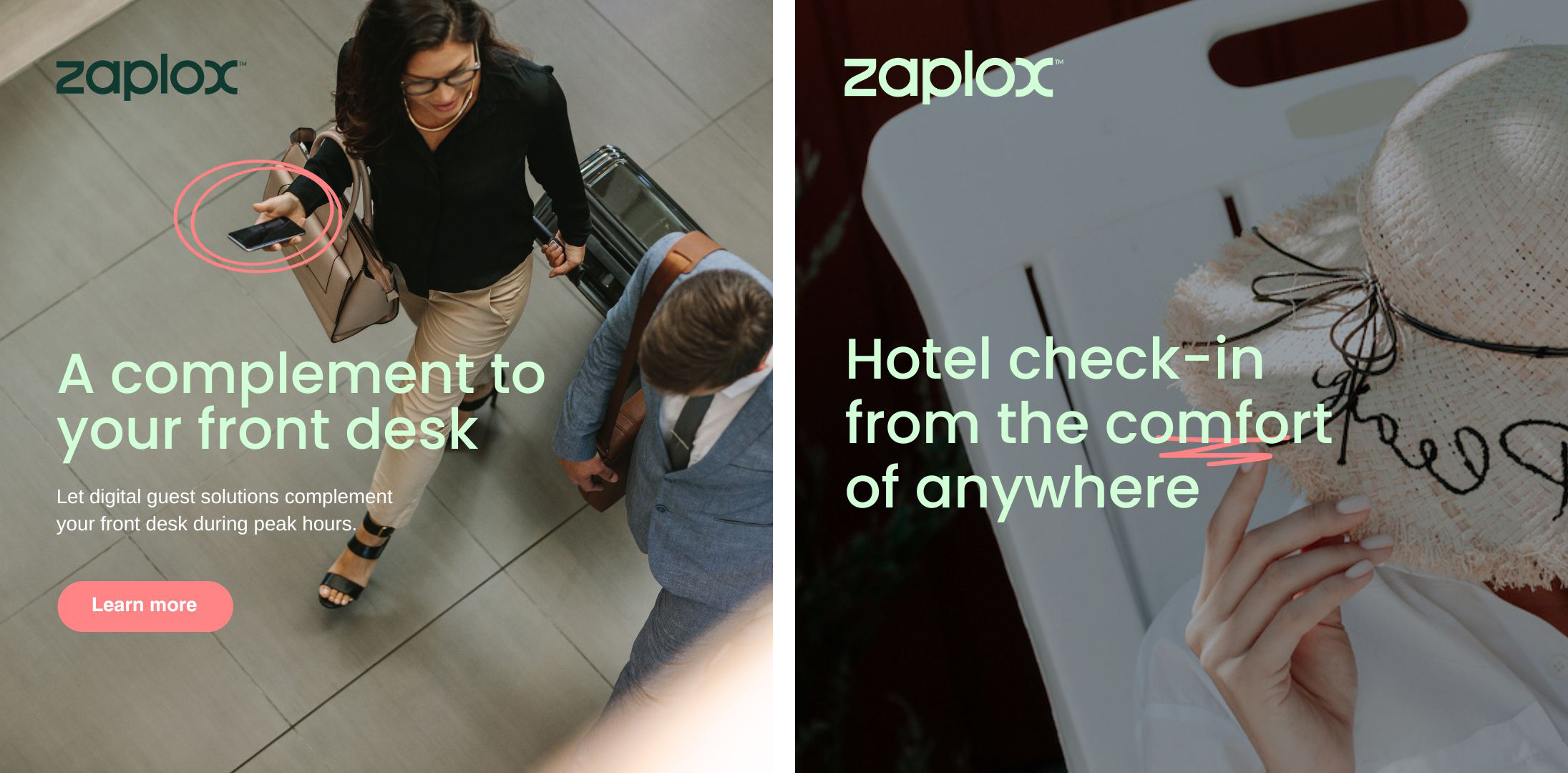 zaplox a complement to hospitality